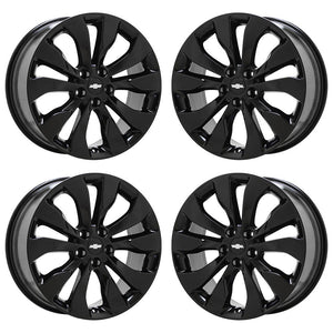 19" Chevrolet Malibu Premier Black wheels rims Factory OEM set 5718