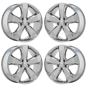 20" Jeep Grand Cherokee PVD Chrome wheels rims Factory OEM set 9137 EXCHANGE