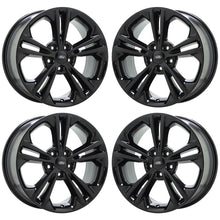 Load image into Gallery viewer, 18&quot; Ford Taurus Explorer Gloss Black wheels rims Factory OEM set 3922 EXCHANGE
