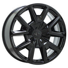 Load image into Gallery viewer, 22&quot; Chevrolet Silverado 1500 Tahoe RST Black Wheels Rims Factory OEM Set 14035
