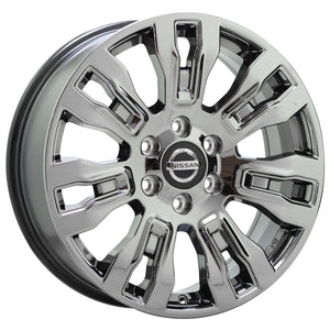 20" Nissan Titan XD Smoked Dark Chrome wheels rims Factory OEM set 62728