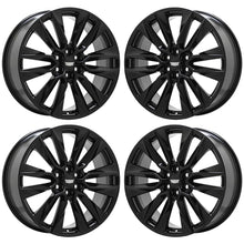 Load image into Gallery viewer, 21&quot; Cadillac XT6 Black wheels rims Factory OEM GM set 4851
