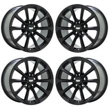 Load image into Gallery viewer, 18&quot; Cadillac CT4-V BlackWing ATS-V  Black Wheels Factory OEM 14051 14052
