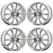 Load image into Gallery viewer, 19&quot; Lincoln MKZ PVD Chrome wheels rims Factory OEM set - 3953
