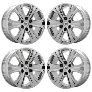 20" Ford Expedition F150 PVD Chrome wheels rims Factory OEM Original set 3992