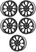 Load image into Gallery viewer, NEW 20&quot; Jeep Wrangler Gladiator Black wheels rims Factory OEM set 5 9262
