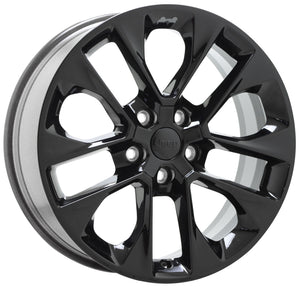 20" Jeep Wrangler High Altitude Gladiator Black wheel rim Factory OEM 9262 x1