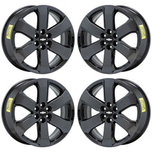 Load image into Gallery viewer, 20&quot; Chevrolet Traverse Black Chrome wheels rims Factory OEM 2018-2023 set 5845
