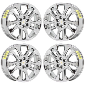 20" Chevrolet Traverse PVD Chrome wheels rims Factory OEM 5848 EXCHANGE