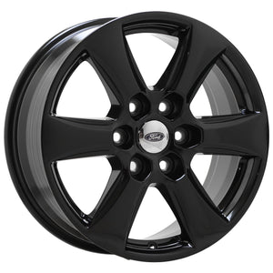 18" Ford F150 Truck Gloss Black wheels rims Factory OEM set 10168