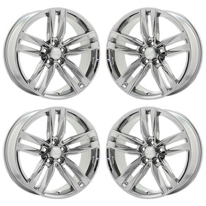 20" Chevrolet Camaro SS PVD Chrome wheels rims Factory OEM set 5762 5766