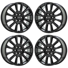 Load image into Gallery viewer, 20&quot; GMC Acadia Denali Black Wheels Factory OEM Set 2020-2022 14003 EXCHANGE
