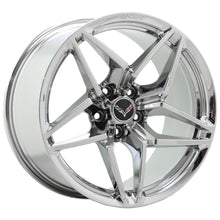 Load image into Gallery viewer, 19&quot; 20&quot; Corvette C7 ZR1 Z06 Grand Sport PVD Chrome wheels OEM set 5926 5930
