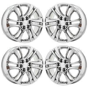 18" Chevrolet Traverse Blazer PVD Chrome wheels rims Factory OEM set 5850