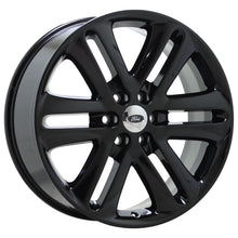 Load image into Gallery viewer, EXCHANGE 22&quot; Ford F150 Truck black wheels rims Factory OEM set 3918

