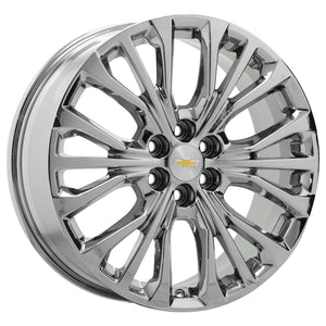 20" Chevrolet Blazer PVD Chrome wheels rims Factory OEM set 5936 EXCHANGE