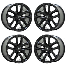 Load image into Gallery viewer, 20&quot; Dodge Durango SRT Satin Black wheels rims Factory OEM set 2664 EXCHANGE
