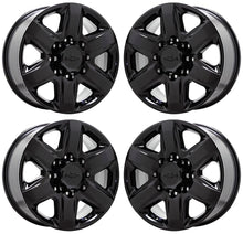 Load image into Gallery viewer, 20&quot; GMC Sierra 2500 3500 Black wheels rims Factory OEM set 5962
