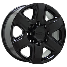 Load image into Gallery viewer, 20&quot; Chevrolet Silverado 2500 3500 Black Wheels Factory OEM Set 5962 EXCHANGE
