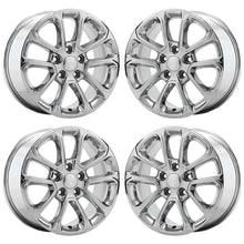 Load image into Gallery viewer, 18&quot; Jeep Grand Cherokee Dodge Durango Chrome wheels rims OEM set 4 9136
