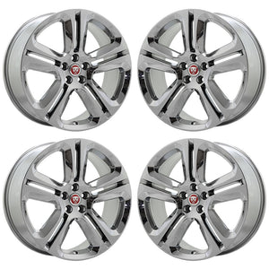 20" Jaguar F-Pace Chrome Wheels Rims Factory OEM Set 59976