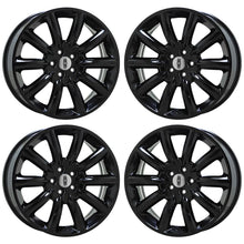 Load image into Gallery viewer, 20&quot; Lincoln MKT MKX Gloss Black wheels rims Factory OEM set 3825
