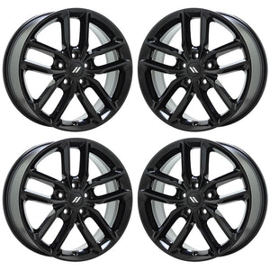 20" Dodge Durango Black wheels Factory OEM set 2021-2024 2730 EXCHANGE