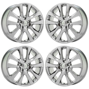 20" Jeep Grand Cherokee Dodge Durango PVD Chrome wheels rims OEM 9168 9157