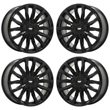 Load image into Gallery viewer, 22&quot; Cadillac Escalade Luxury Black wheels rims Factory OEM set 4873
