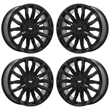 Load image into Gallery viewer, 22&quot; Cadillac Escalade Luxury Black wheels rims Factory OEM set 4873 EXCHANGE
