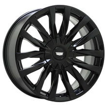 Load image into Gallery viewer, 22&quot; Cadillac Escalade Luxury Black wheels rims Factory OEM set 4873
