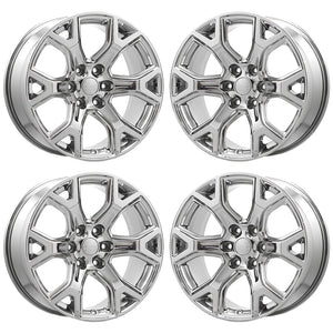 20" Jeep Wagoneer PVD Chrome wheels rims Factory OEM set 9296 EXCHANGE