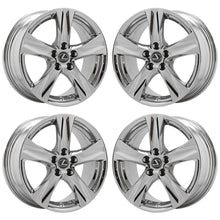 Load image into Gallery viewer, EXCHANGE 18x8&quot; 18x8.5&quot; Lexus IS250 IS350 PVD Chrome Wheels Rims OEM 74238 74239
