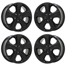 Load image into Gallery viewer, 20&quot; Jeep Grand Cherokee Durango Black wheels rims OEM set 2494
