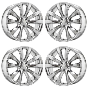 20" Chrysler 300 RWD PVD Chrome wheels rims Factory OEM set 2540 EXCHANGE