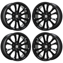 Load image into Gallery viewer, 22&quot; Jeep Wagoneer Black Wheels Rims Factory OEM Set 9298 EXCHANGE
