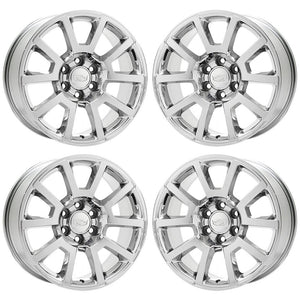 19" Cadillac ATS PVD Chrome wheels rims Factory OEM set 5899 EXCHANGE