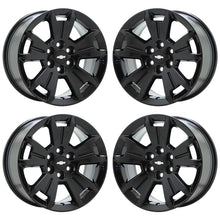 Load image into Gallery viewer, 17&quot; Chevrolet Colorado Z71 GMC Canyon Black wheels rims Factory OEM set 5672
