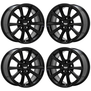 17" Cadillac CTS Black wheels rims Factory OEM 2017-2019 4791