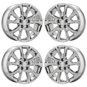 17" Chevrolet Equinox Chrome wheels rims Factory OEM 2018 2019 2020 set 5829