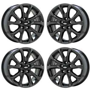 17" Chevrolet Equinox Black Chrome wheels rims Factory OEM set 5829 EXCHANGE