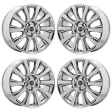 Load image into Gallery viewer, 21&quot; Range Rover Bright Chrome wheels rims Factory OEM set 72246 EXCHANGE
