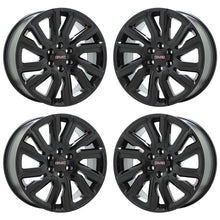 Load image into Gallery viewer, 22&quot; Chevrolet Silverado Tahoe Satin Black Wheels Replica set 5901R
