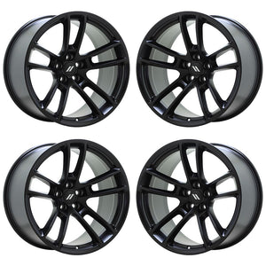 20" Dodge Charger Challenger SRT Widebody Black wheels rim OEM set 2718 EXCHANGE