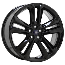 Load image into Gallery viewer, 20&quot; Ford Edge Lincoln MKX Gloss Black Wheel Rim Factory OEM Set 4 10047 EXCHANGE
