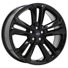 Load image into Gallery viewer, 20&quot; Ford Edge Lincoln MKX Gloss Black Wheels Rims Factory OEM Set 4 10047

