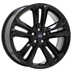 20" Ford Edge Lincoln MKX Gloss Black Wheels Rims Factory OEM Set 4 10047