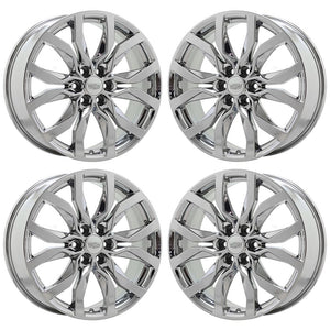 20" Cadillac XT5 XT6 Sport PVD Chrome wheels rims Factory OEM set 4870 EXCHANGE