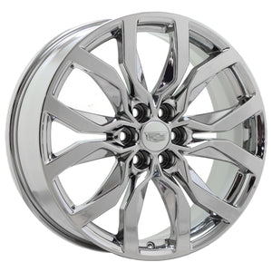 20" Cadillac XT5 XT6 Sport PVD Chrome wheels rims Factory OEM set 4870 EXCHANGE