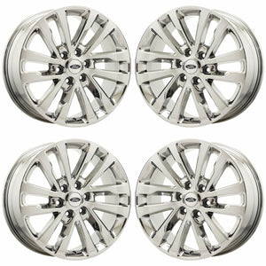 20" Ford Expedition PVD Chrome wheels rims Factory OEM set 10144 EXCHANGE